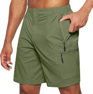 Alalaso Mens Athletic Shorts 5" Gym Workout Mesh Running Shorts Quick Dry Sport Shorts with Pockets
