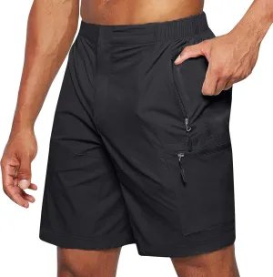 Alalaso Mens Athletic Shorts 5" Gym Workout Mesh Running Shorts Quick Dry Sport Shorts with Pockets