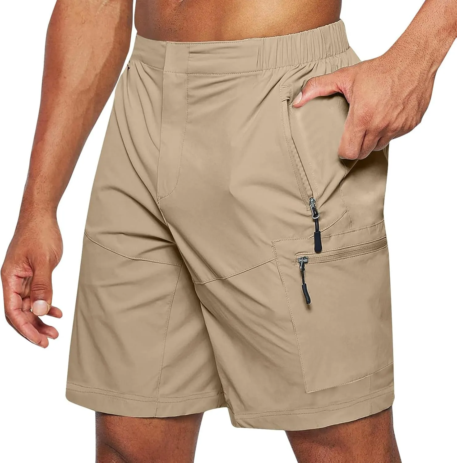 Alalaso Mens Athletic Shorts 5" Gym Workout Mesh Running Shorts Quick Dry Sport Shorts with Pockets