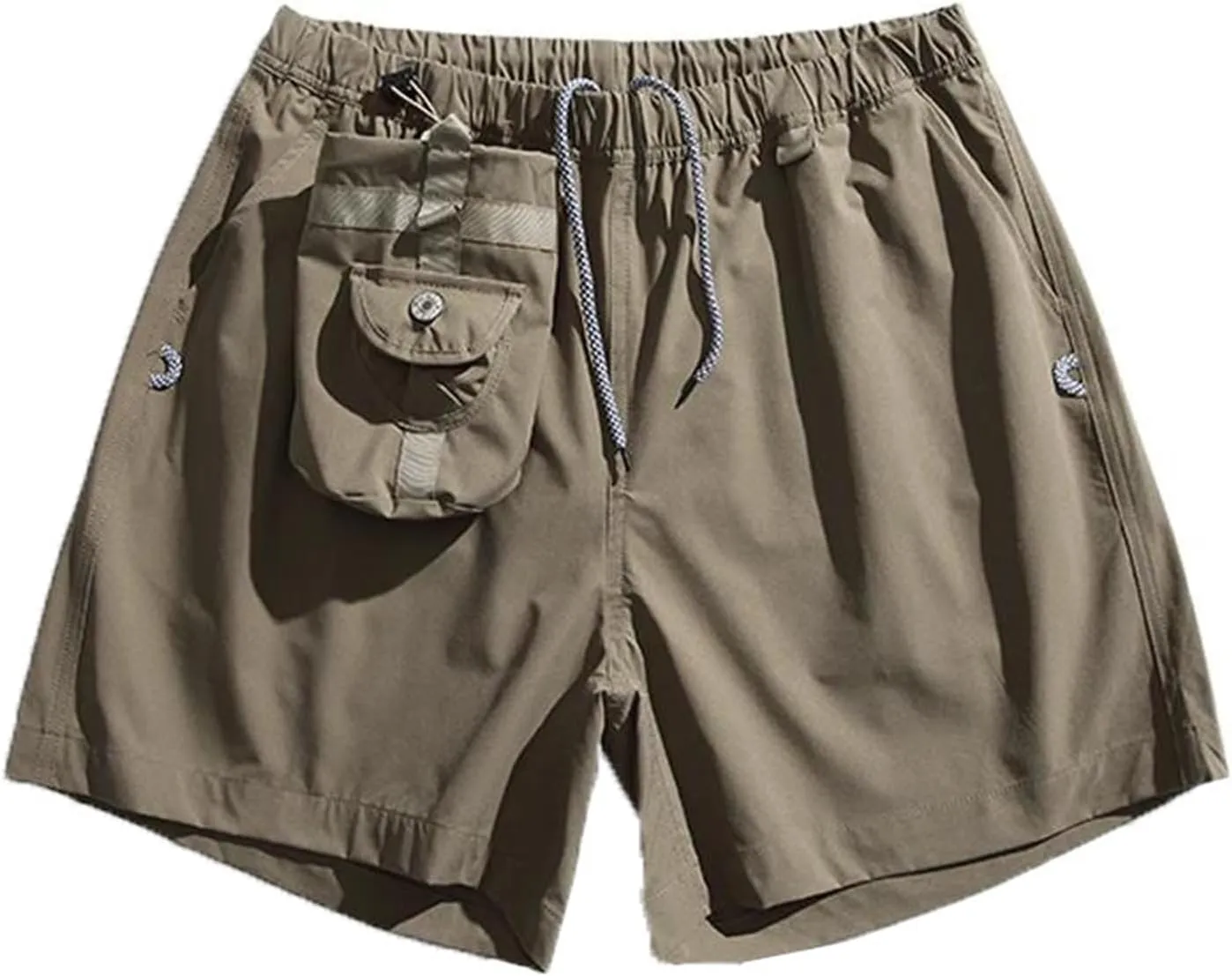 American Retro Workwear Shorts for Men,Summer Athletic Casual Shorts
