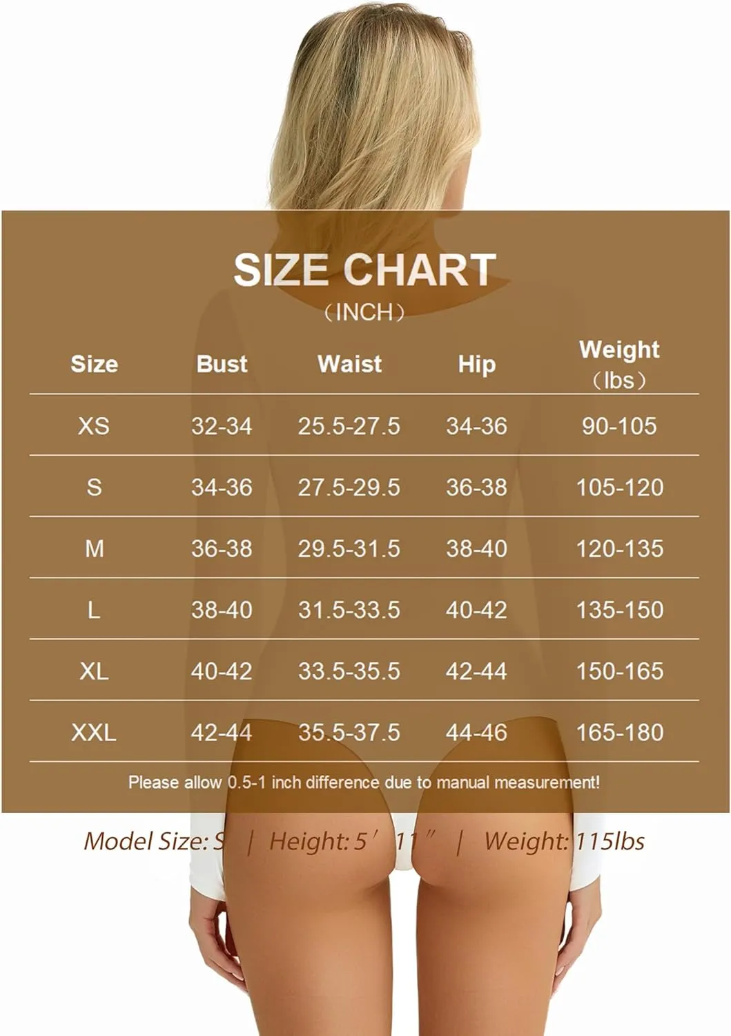 Avidlove Women's Long Sleeve Bodysuit Double Lined Square Neck Body Suit Tops Snap Closure Soft