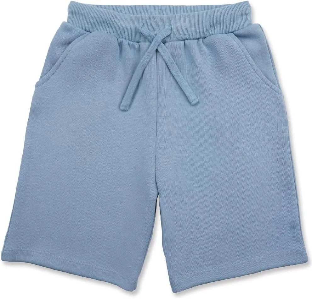 Boys Soft Drawstring Summer Athletic Shorts Pull On Classic Boy Toddler Shorts 3-12 Years