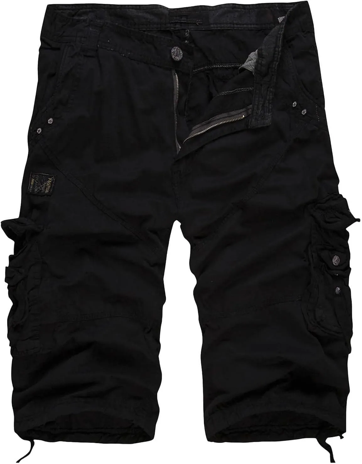 Cargo Pants for Men Relaxed Fit Stretch Retro Tactical Military Shorts Big and Tall Outdoor Hiking Pants with Multi-Pockets