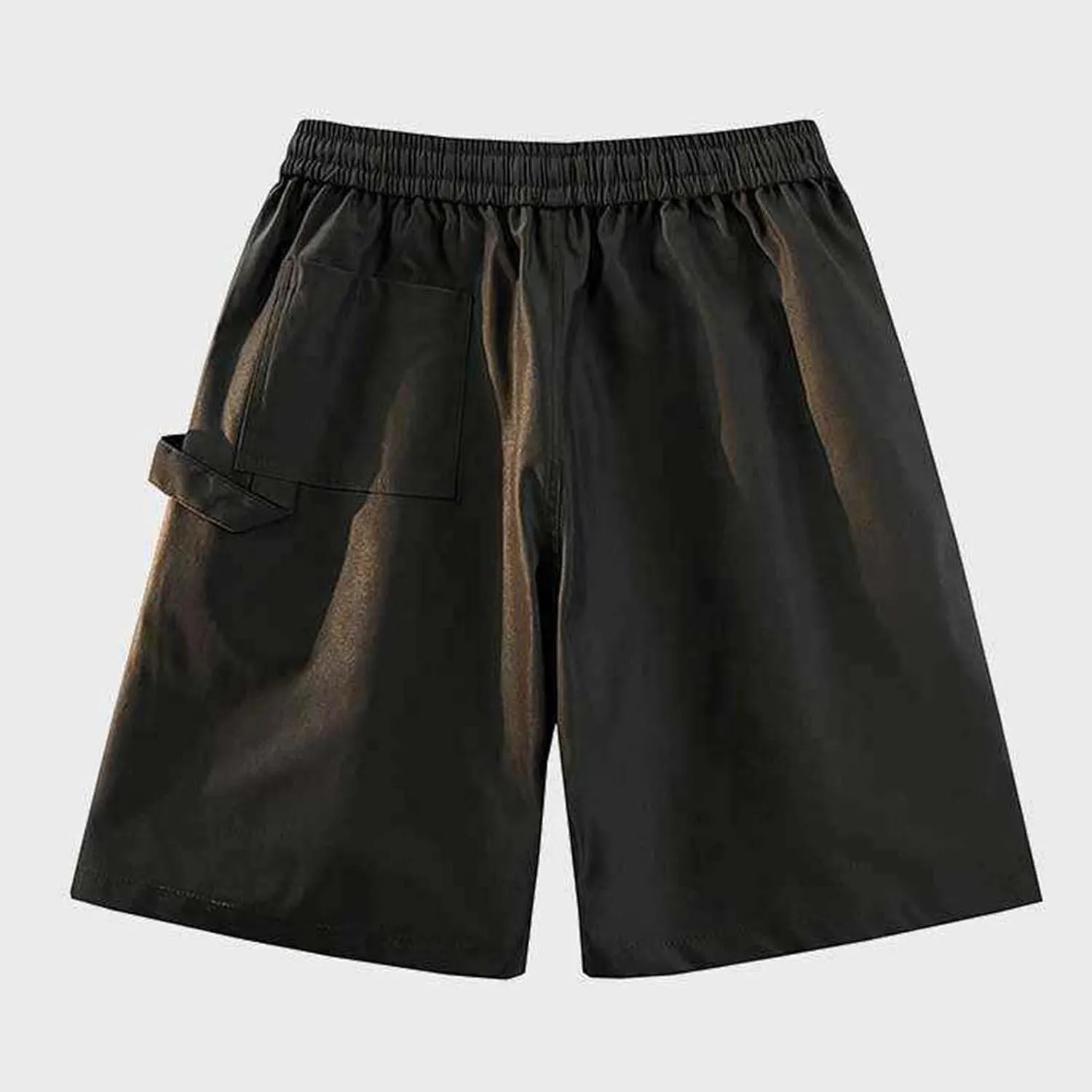 Cargo Shorts for Men Relaxed Fit Elastic Drawstring Shorts Summer Beach Fashion Athletic Outfits with Pockets
