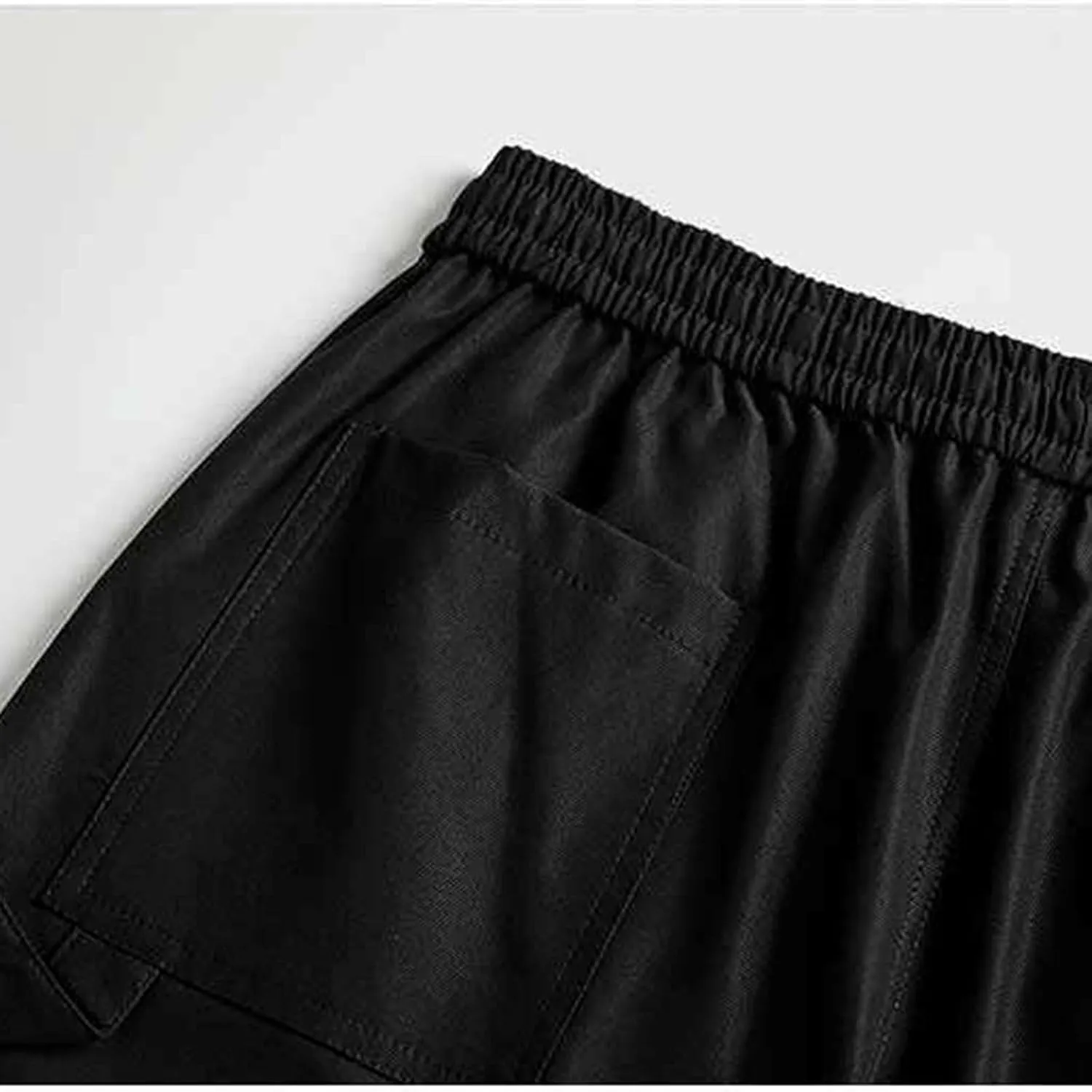 Cargo Shorts for Men Relaxed Fit Elastic Drawstring Shorts Summer Beach Fashion Athletic Outfits with Pockets