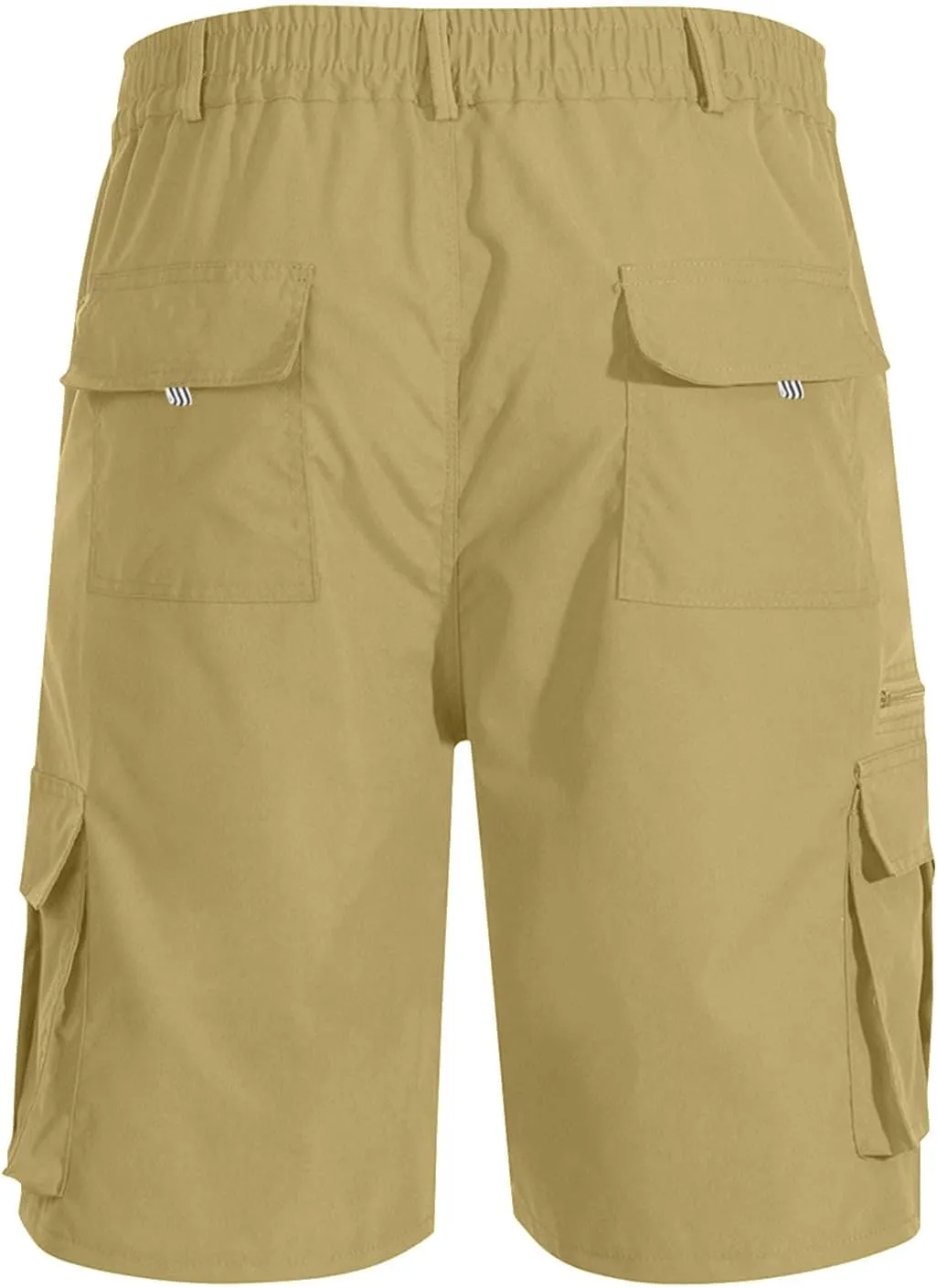 Cargo Shorts for Men Relaxed Lightweight Workout Shorts 2025 Summer Elastic Waist Zipper Golf Tactical SweatShorts