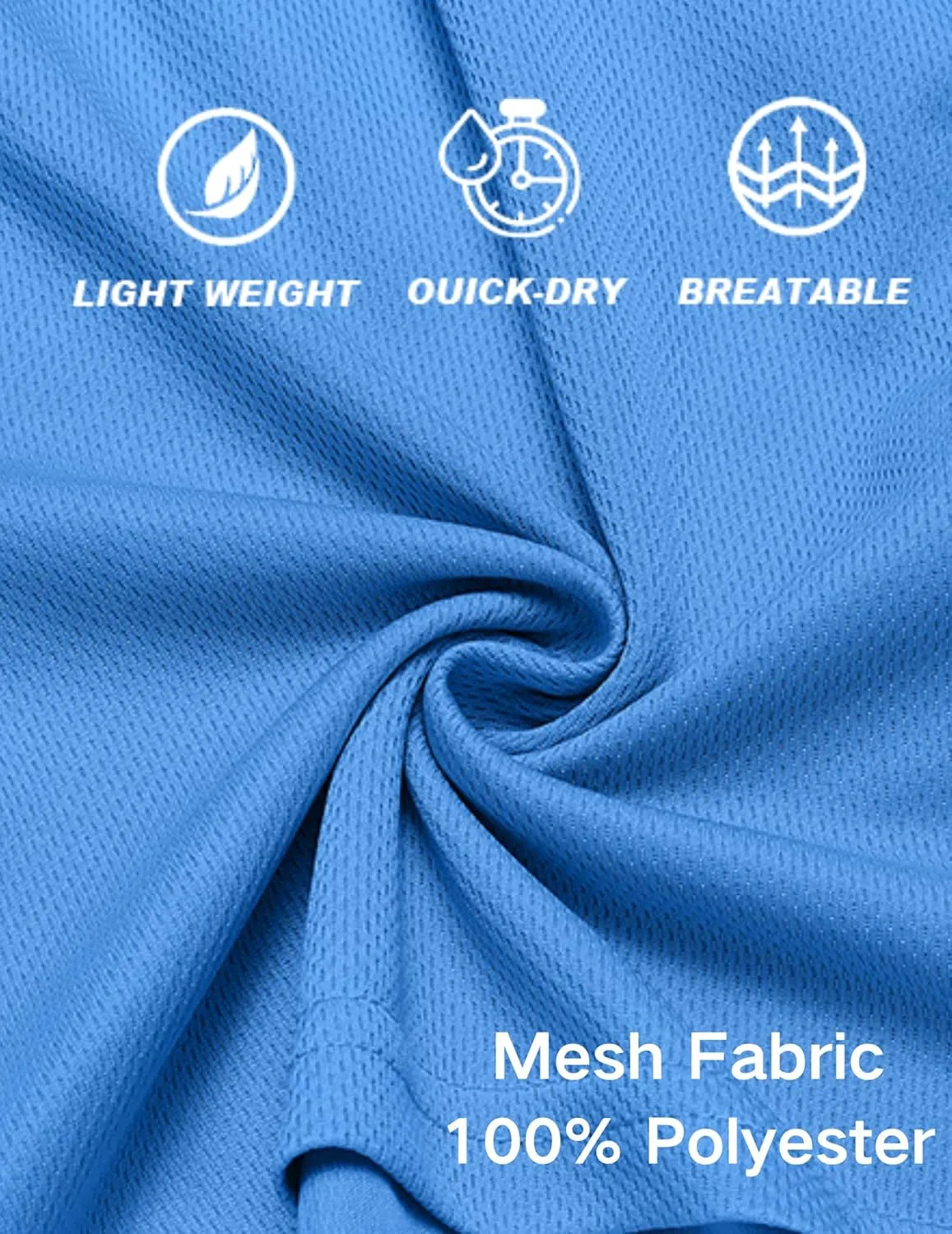 COOFANDY Men's Gym Shorts 3 Pack Mesh Athletic Workout Shorts Lightweight Quick Dry Drawstring Shorts with Pockets