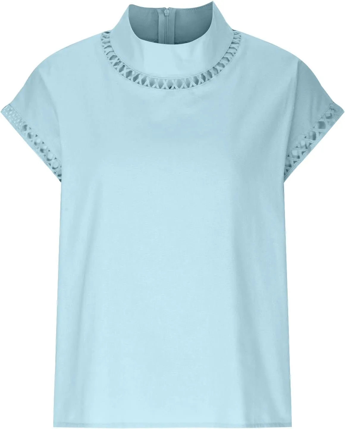 Cotton Tshirts for Women Elegant Cap Sleeve Solid Cotton Linen Tops Summer Fashion Blouse Going Out Trendy Clothes