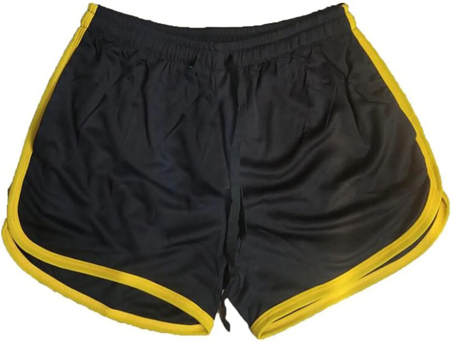 Exercise Shorts for Men Breathable Activewear with Drawstring Funny Slim Fit Running Short Shorts Casual Short