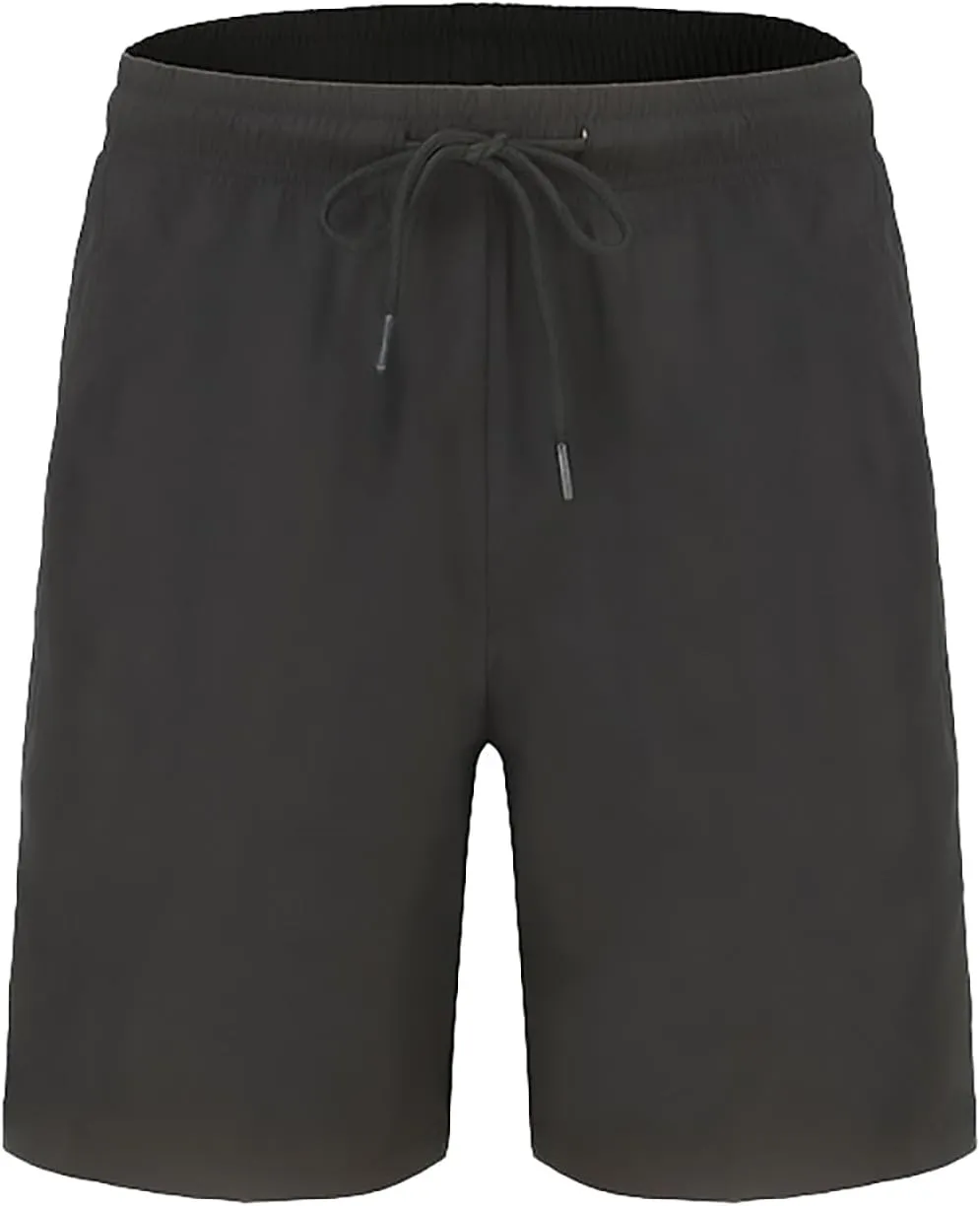 GOKKILRW Mens Running Shorts with Pocket 7 Inch Lightweight Comfy Breathable Quick Dry Gym Workout Basketball Athletic Shorts