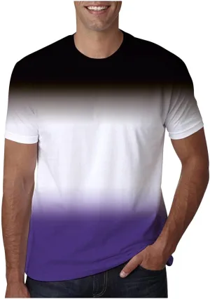 Graphic Tees Men Short Sleeve Soft Cotton Big and Tall Vintage Tshirts Gym Workout Casual Shirts Summer Clothes