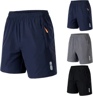 Hiking Shorts Men Quick Dry Gym Golf Workout Athletic Elastic Waist Hybrid Shorts Stretch Short Pants with Pockets