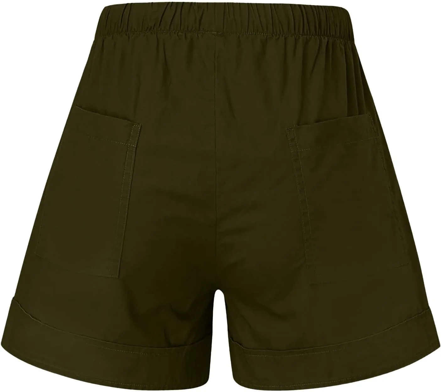 LRMQS Shorts for Women Trendy 2024 Casual Summer Drawstring Shorts with Pockets Beach Loose Elastic Waist Vacation Clothes
