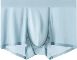 Men Underwear Boxer Brief Ball Pouch Comfort Soft Underwear Breathable Elastic Waist Lounge Shorts Pants Nightwear