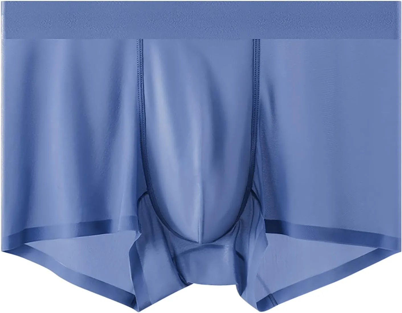 Men Underwear Boxer Brief Ball Pouch Comfort Soft Underwear Breathable Elastic Waist Lounge Shorts Pants Nightwear