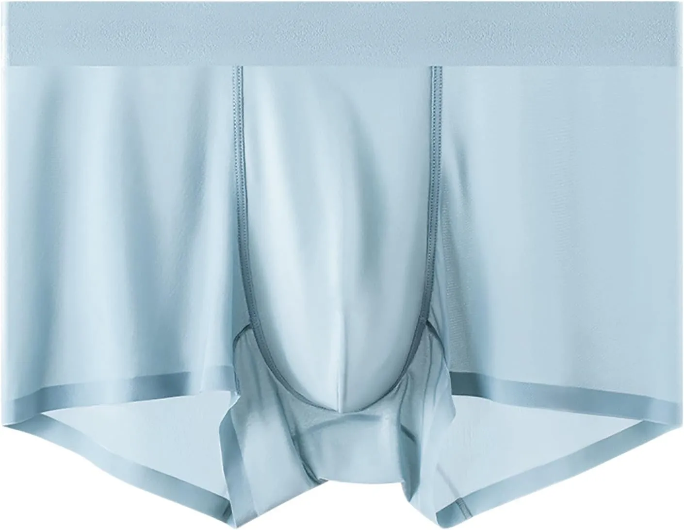 Men Underwear Boxer Brief Ball Pouch Comfort Soft Underwear Breathable Elastic Waist Lounge Shorts Pants Nightwear