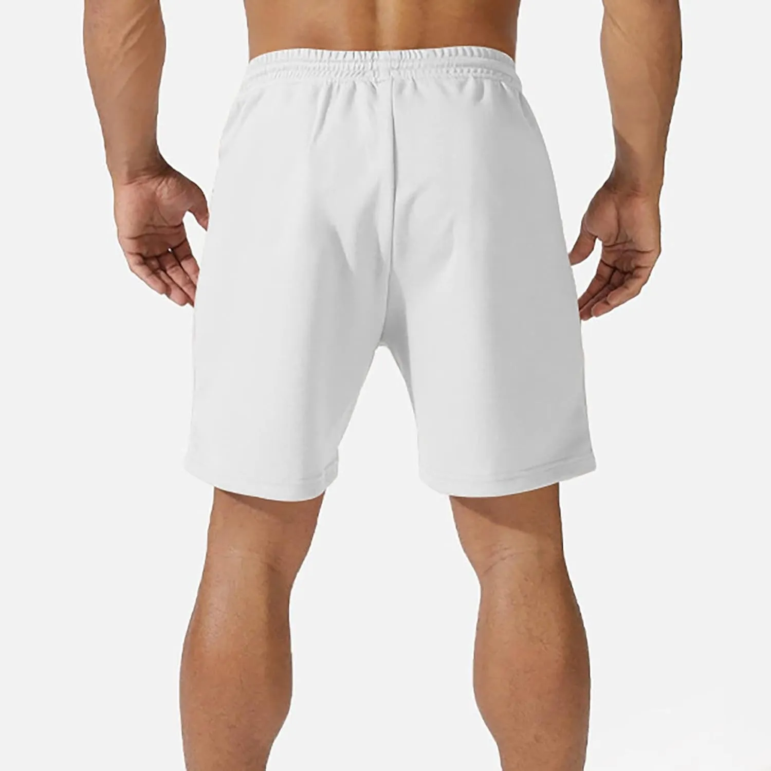 Men's Athletic Running Shorts Quick Dry Hiking Shorts Men Lightweight Sports Gym Shorts Workout Drawstring Shorts