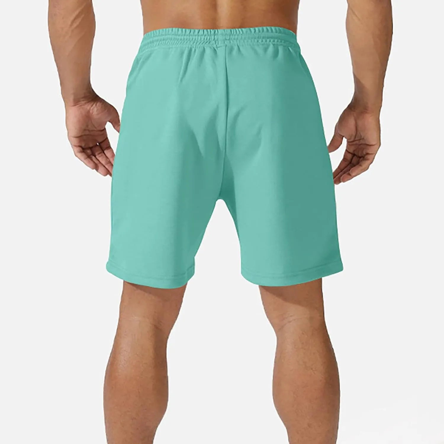 Men's Athletic Running Shorts Quick Dry Hiking Shorts Men Lightweight Sports Gym Shorts Workout Drawstring Shorts