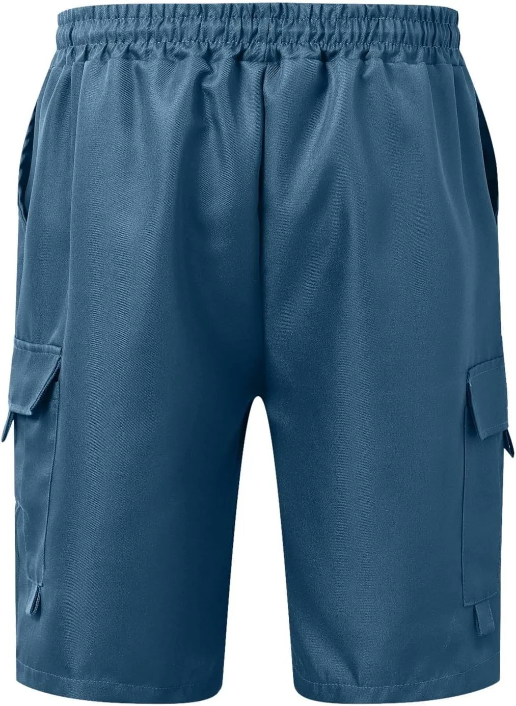 Mens Cargo Shorts Casual Twill Cargo Shorts Cotton Drawstring Classic Stretch Lightweight Workout Pants with Pockets