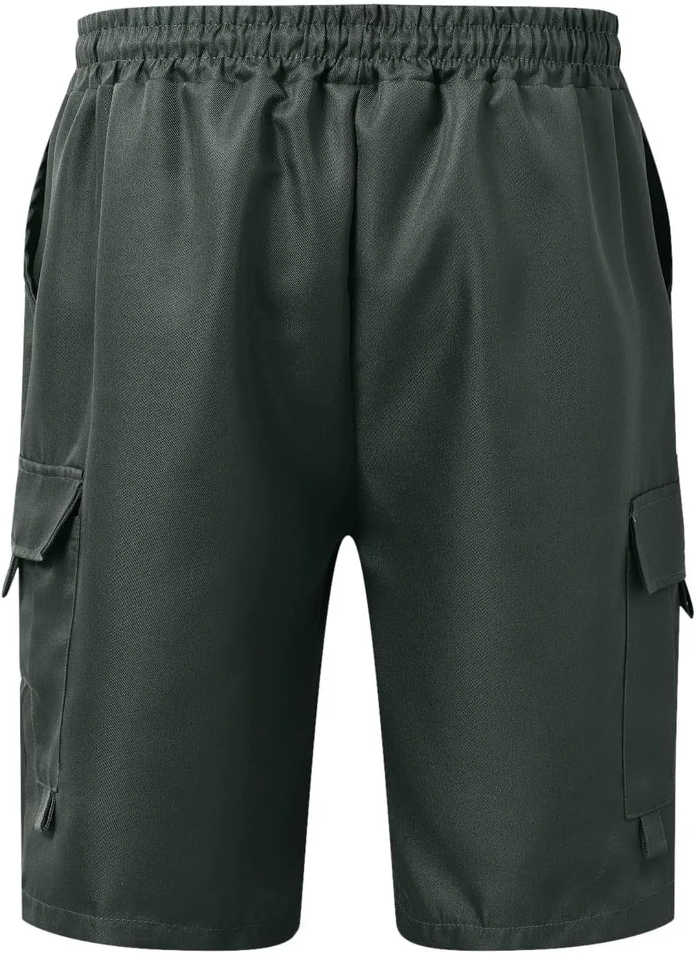Mens Cargo Shorts Casual Twill Cargo Shorts Cotton Drawstring Classic Stretch Lightweight Workout Pants with Pockets