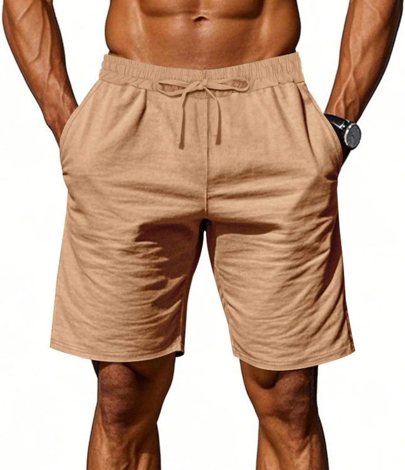 Mens Casual Shorts Slim Fit Quick Dry Relaxed Fit and Breathable Low Waisted Shorts 2025 Summer
