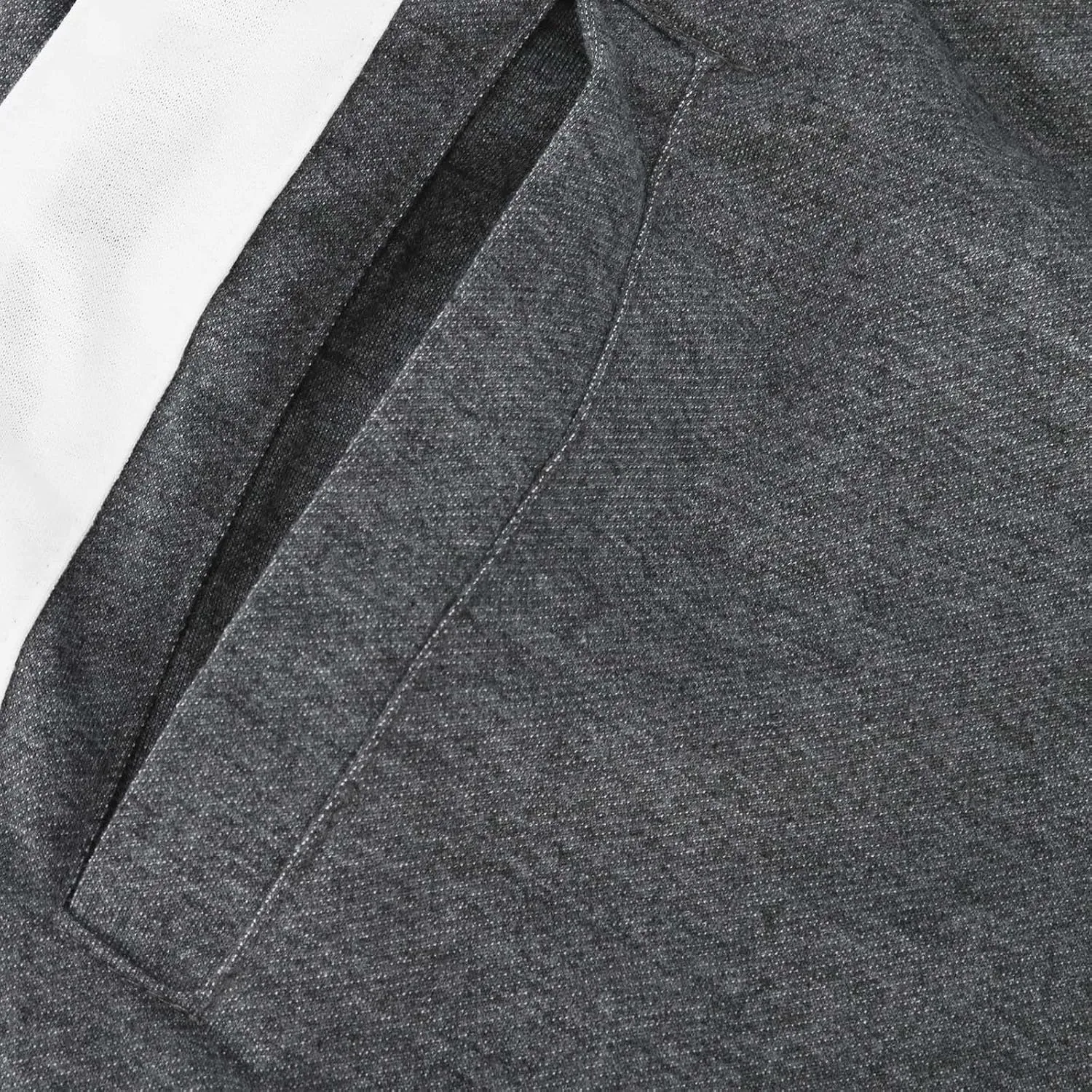 Men's Cotton Blend Shorts 2025 Side Snap Tear Away Shorts for Men Gym Trunks Post Surgery Recovery Pants with Pocket