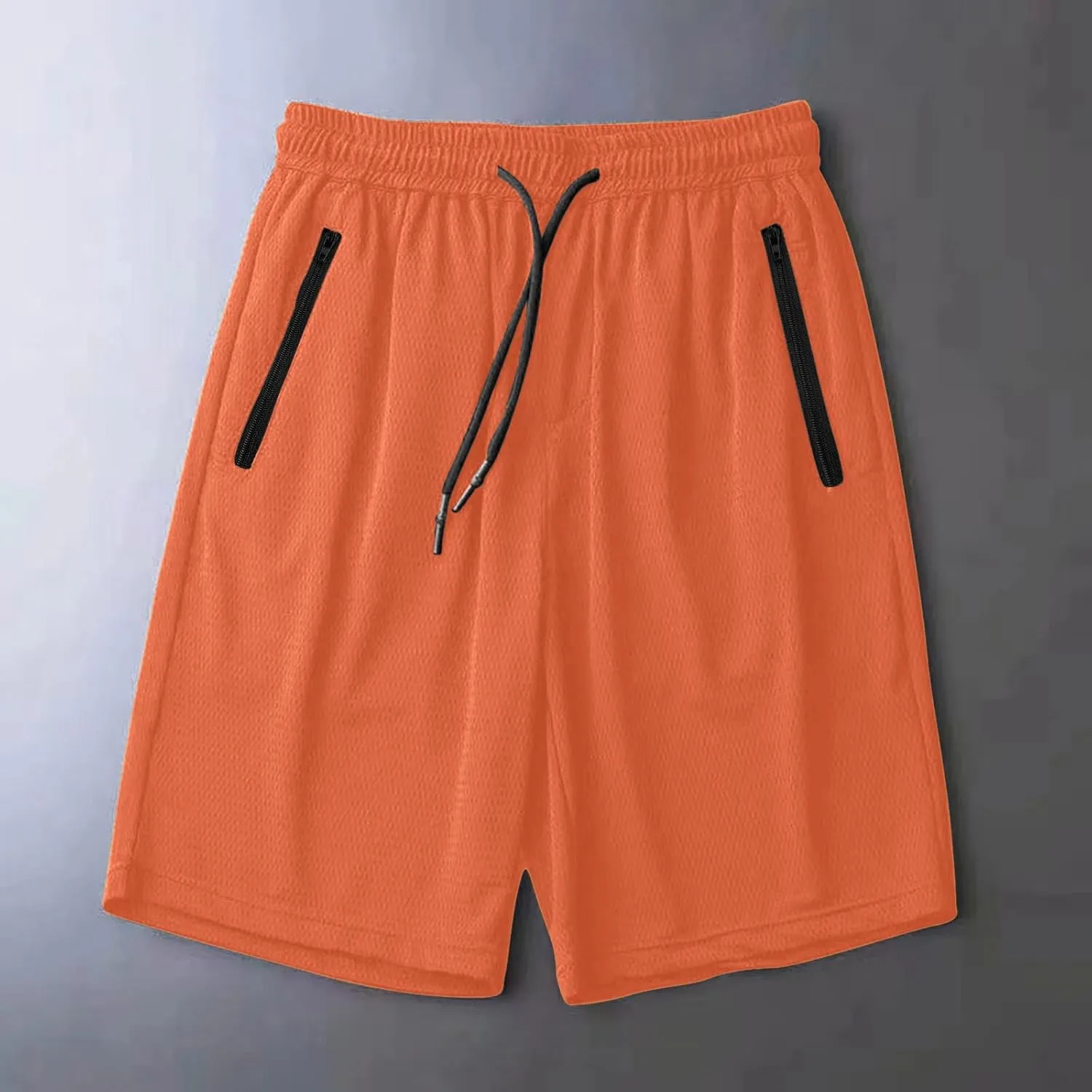 Men's Gym Shorts Breathable Mesh Quick Dry Athletic Basketball Shorts Lightweight Running Shorts with Drawstring