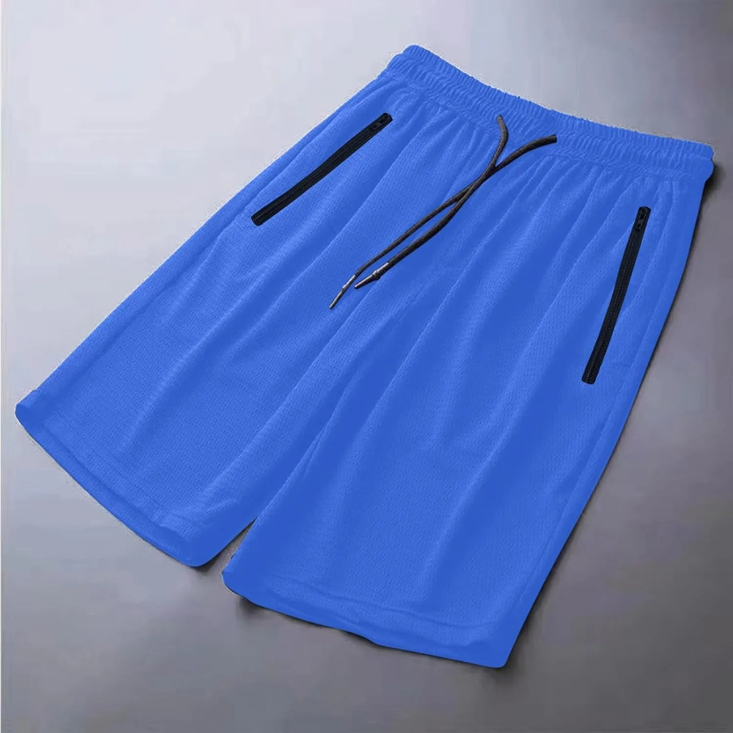 Men's Gym Shorts Breathable Mesh Quick Dry Athletic Basketball Shorts Lightweight Running Shorts with Drawstring