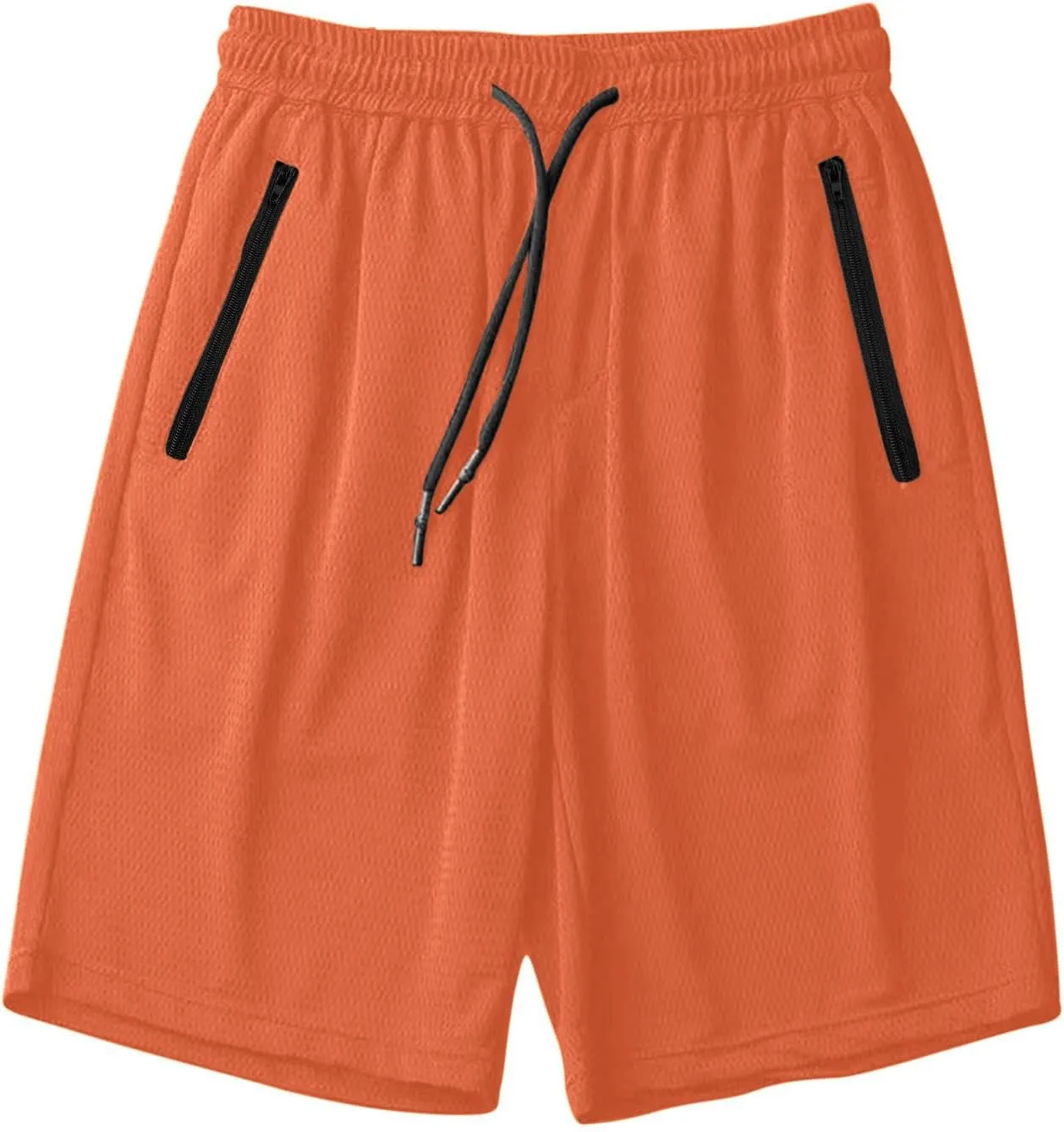 Men's Gym Shorts Breathable Mesh Quick Dry Athletic Basketball Shorts Lightweight Running Shorts with Drawstring