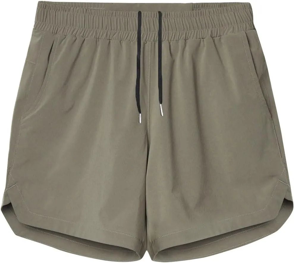 Mens Gym Shorts Lightweight Quick Dry Bodybuilding Athletic Shorts Joggers Elastic Stretch Performance Running Shorts