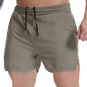 Mens Gym Shorts Lightweight Quick Dry Bodybuilding Athletic Shorts Joggers Elastic Stretch Performance Running Shorts