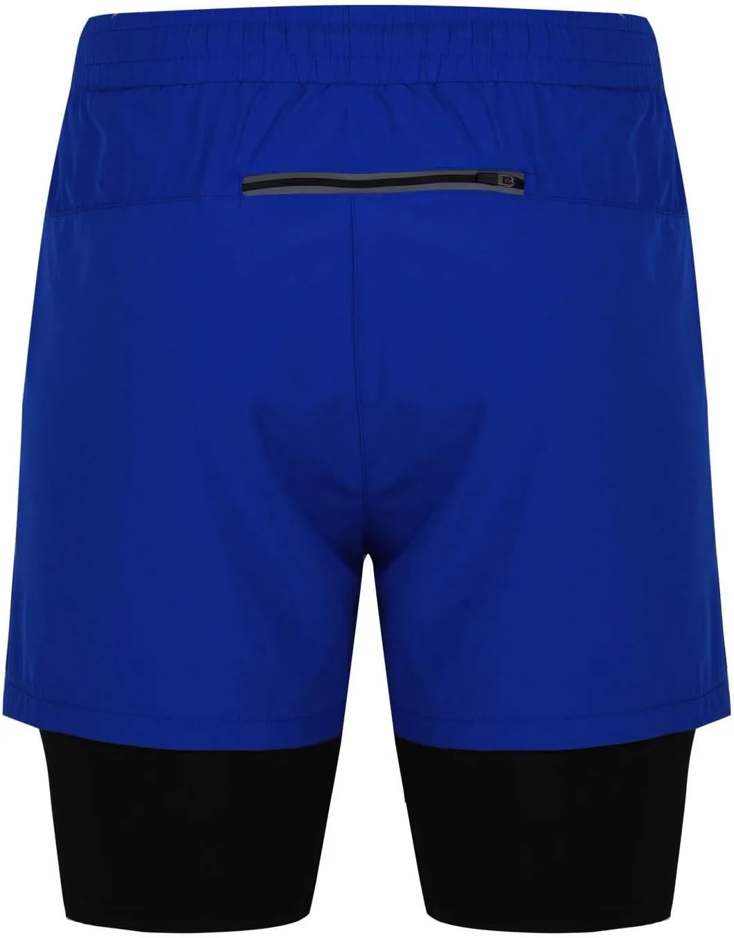 Mens Gym Shorts Stretch Performance Athletic 2 in 1 Running Shorts Quick Dry Basketball Shorts with Compression Liner