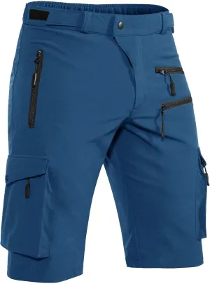 Men's Gym with Pockets Cargo Shorts Loose Straight Leg Short Classic Cotton Work Outdoor Cargo Shorts