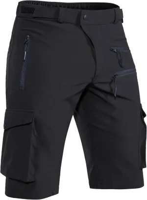 Men's Gym with Pockets Cargo Shorts Loose Straight Leg Short Classic Cotton Work Outdoor Cargo Shorts