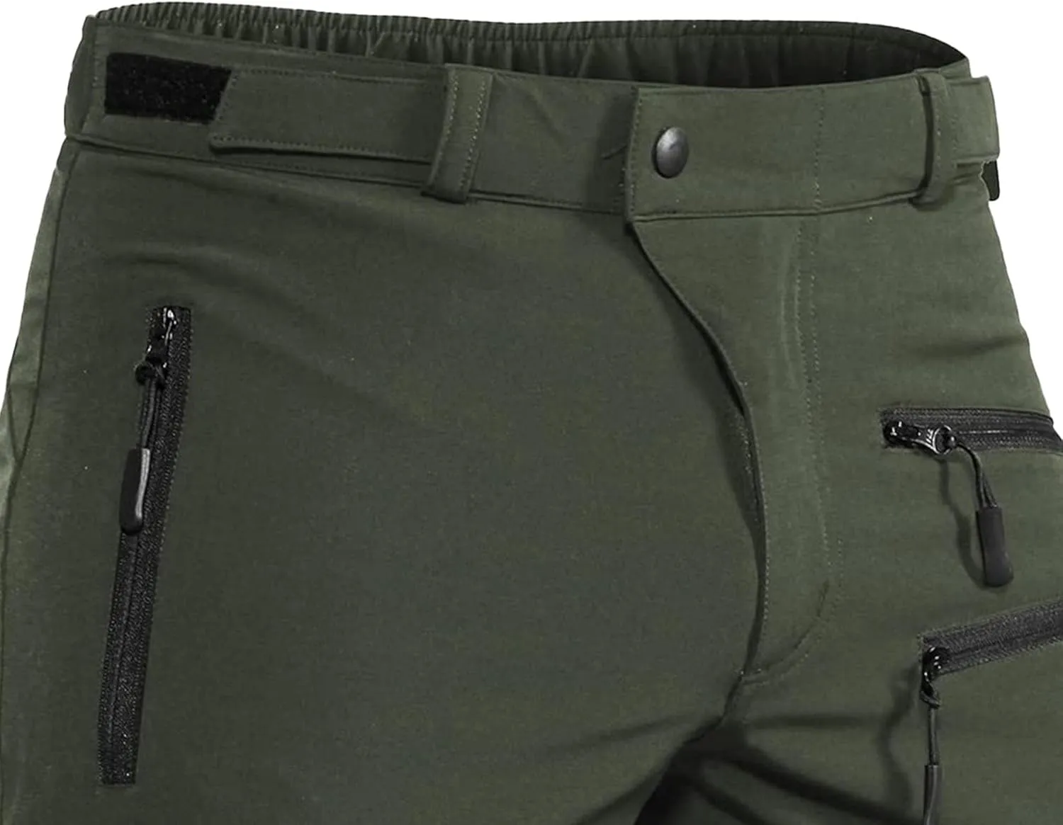 Men's Gym with Pockets Cargo Shorts Loose Straight Leg Short Classic Cotton Work Outdoor Cargo Shorts