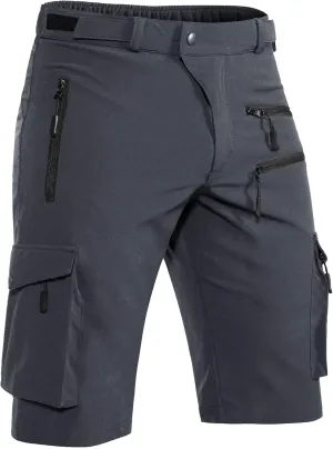 Men's Gym with Pockets Cargo Shorts Loose Straight Leg Short Classic Cotton Work Outdoor Cargo Shorts