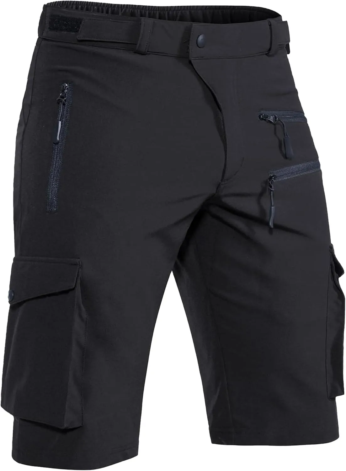 Men's Gym with Pockets Cargo Shorts Loose Straight Leg Short Classic Cotton Work Outdoor Cargo Shorts