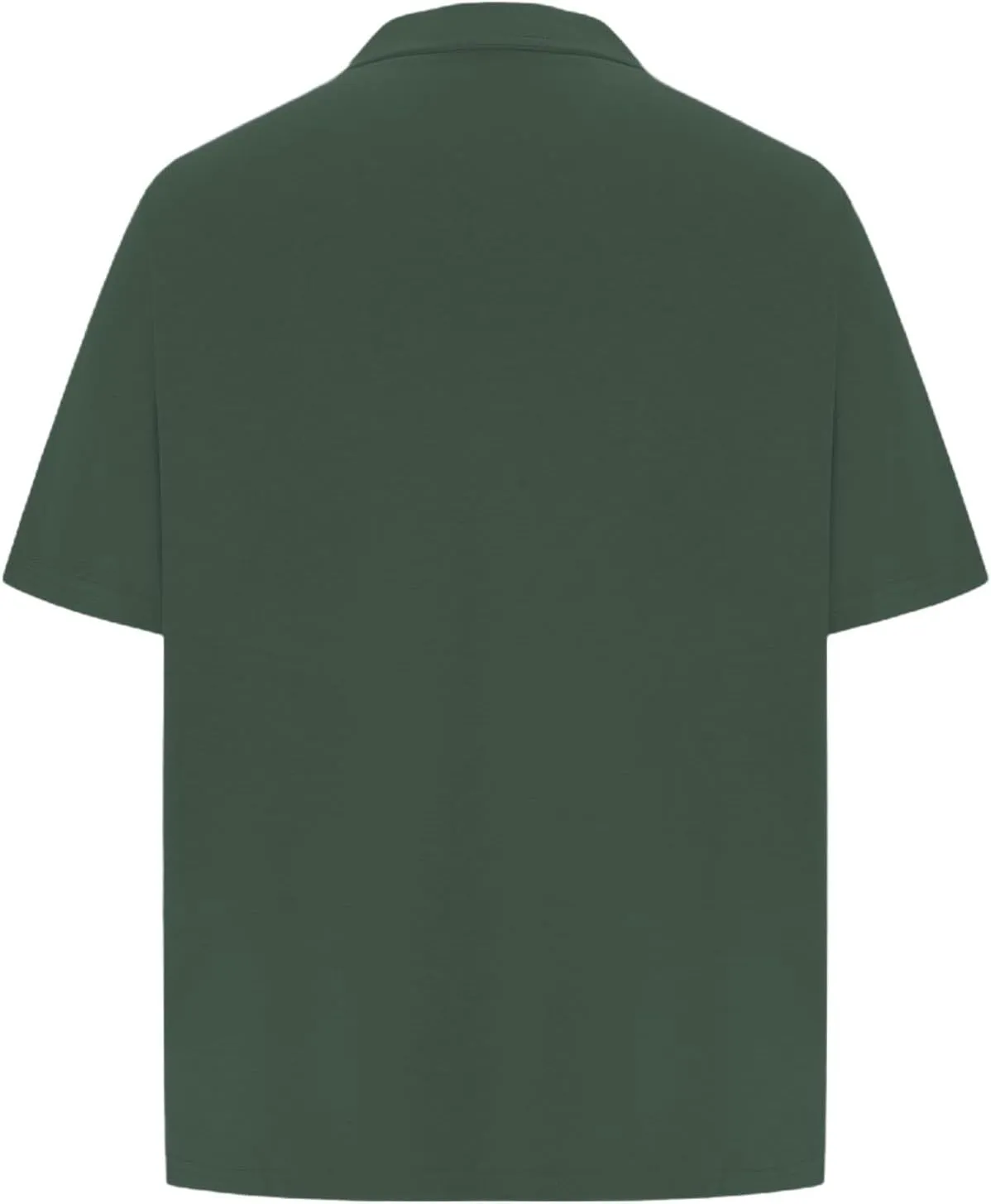 Men's Henley Quarter Zip T Shirt Plus Size Short Sleeve Loose Fit Lapel Breathable Top Quick Dry Gym Travel Work Outfit