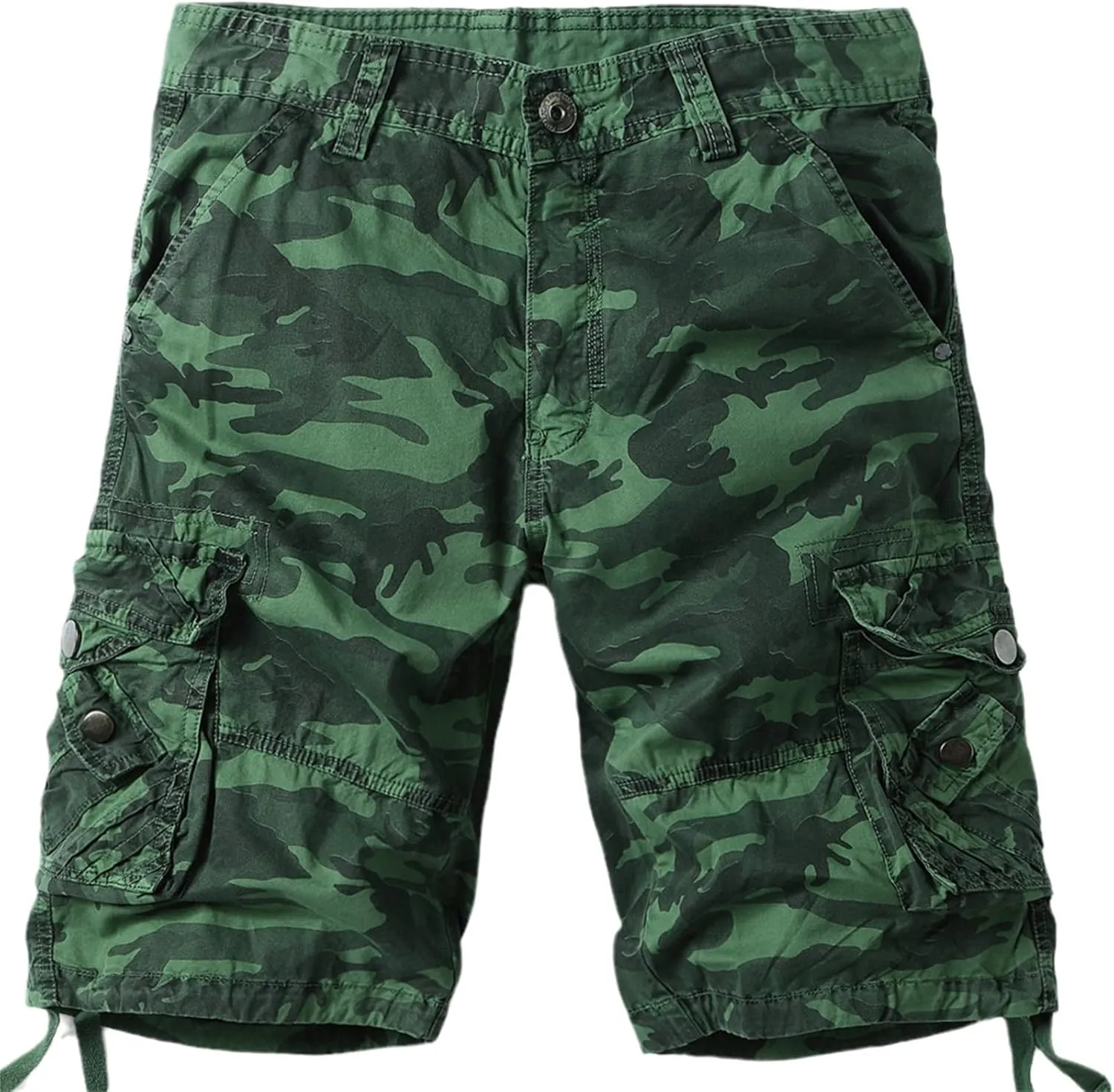 Men's Hiking Cargo Shorts Outdoor Camouflage Cargo Shorts Quick Dry Stretch Tactical Outdoor Shorts Golf Shorts
