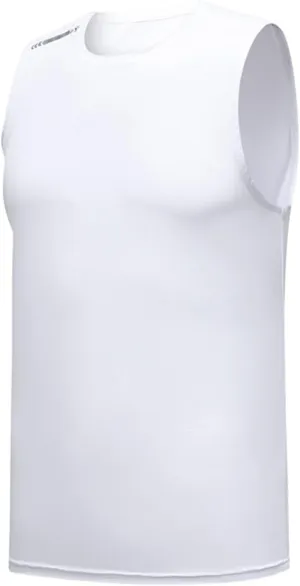 Men's Ice Silk Sport Tank Top Sleeveless Quick Dry Training Shirt Lightweight Breathable Gym Workout Cooling Muscle Shirt