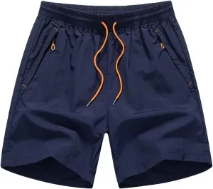 Mens Running Shorts Waterproof Quick Dry Hiking Shorts Jogging Golf Shorts Classic Basic Basketball Shorts