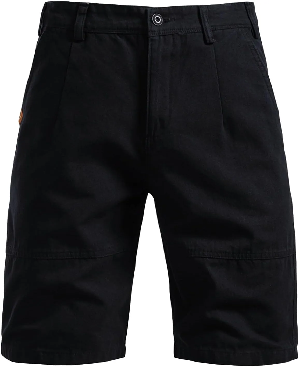 Mens Shorts Cargo with Multi Pockets Zipper Button Outdoor Summer Big and Tall Lightweight Wide Leg Gym Pant for Men