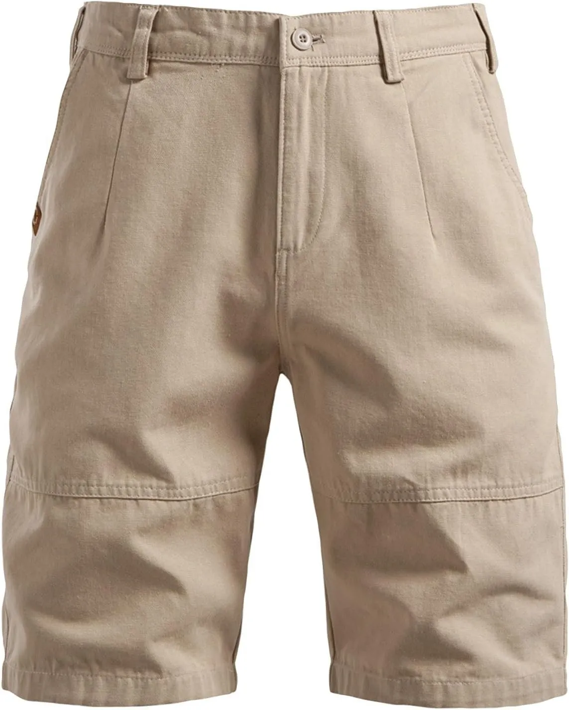 Mens Shorts Cargo with Multi Pockets Zipper Button Outdoor Summer Big and Tall Lightweight Wide Leg Gym Pant for Men