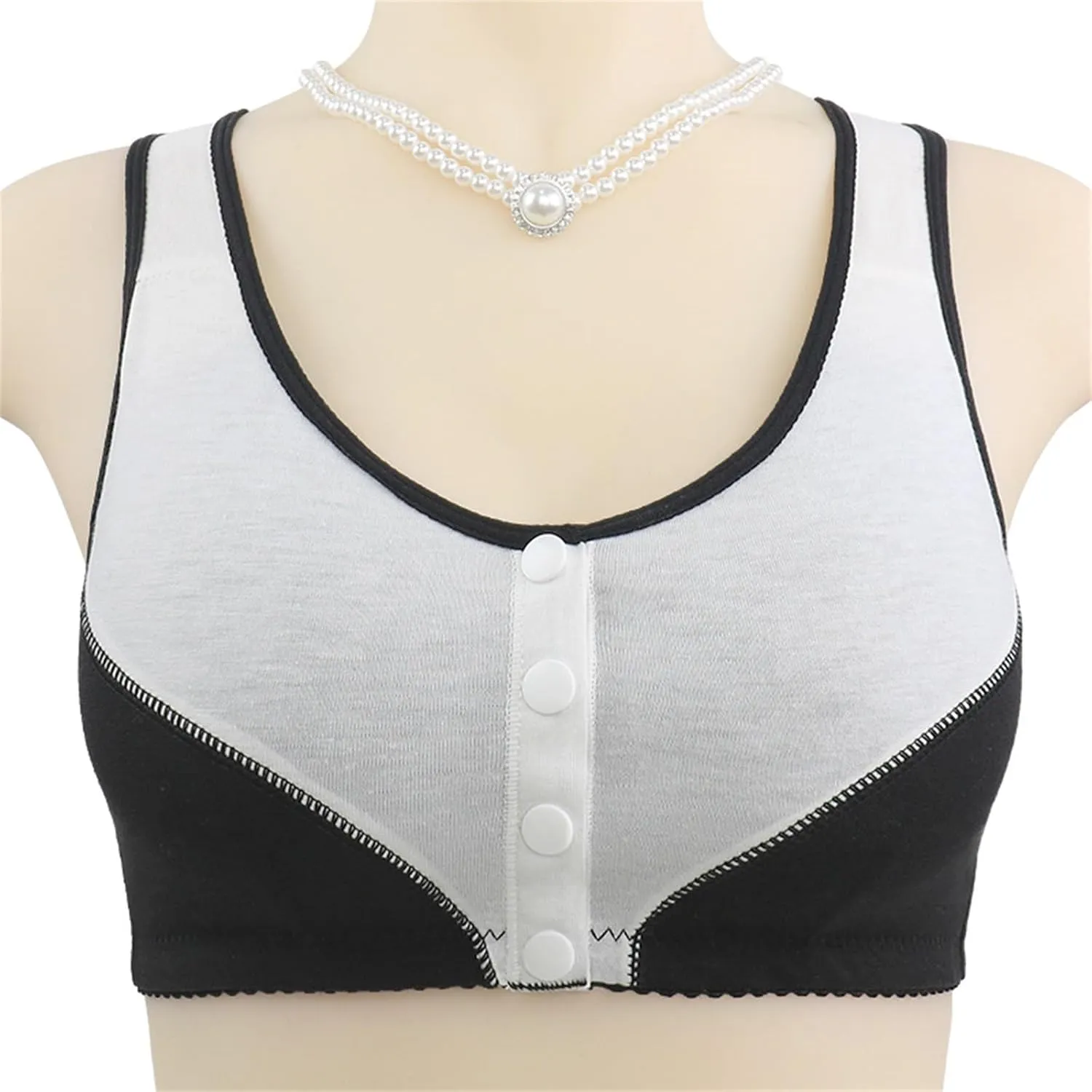 Padded Bralettes for Women Everyday Full Coverage Cushioned Underwire Bra Comfortable Wireless Padded Bras