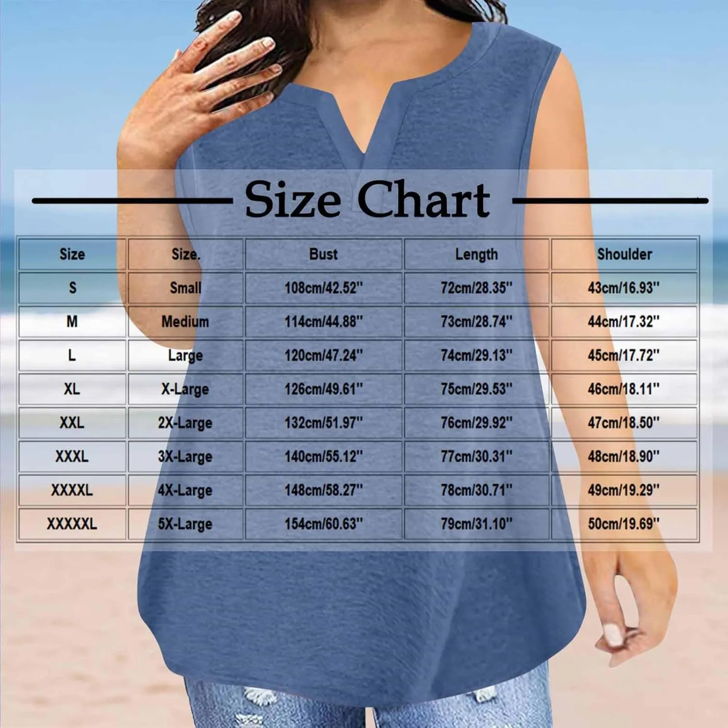 Plus Size Tank Tops for Women Cute V Neck Sleeveless Shirts Trendy Summer Oversized Blouses Casual Loose Fit Tunics