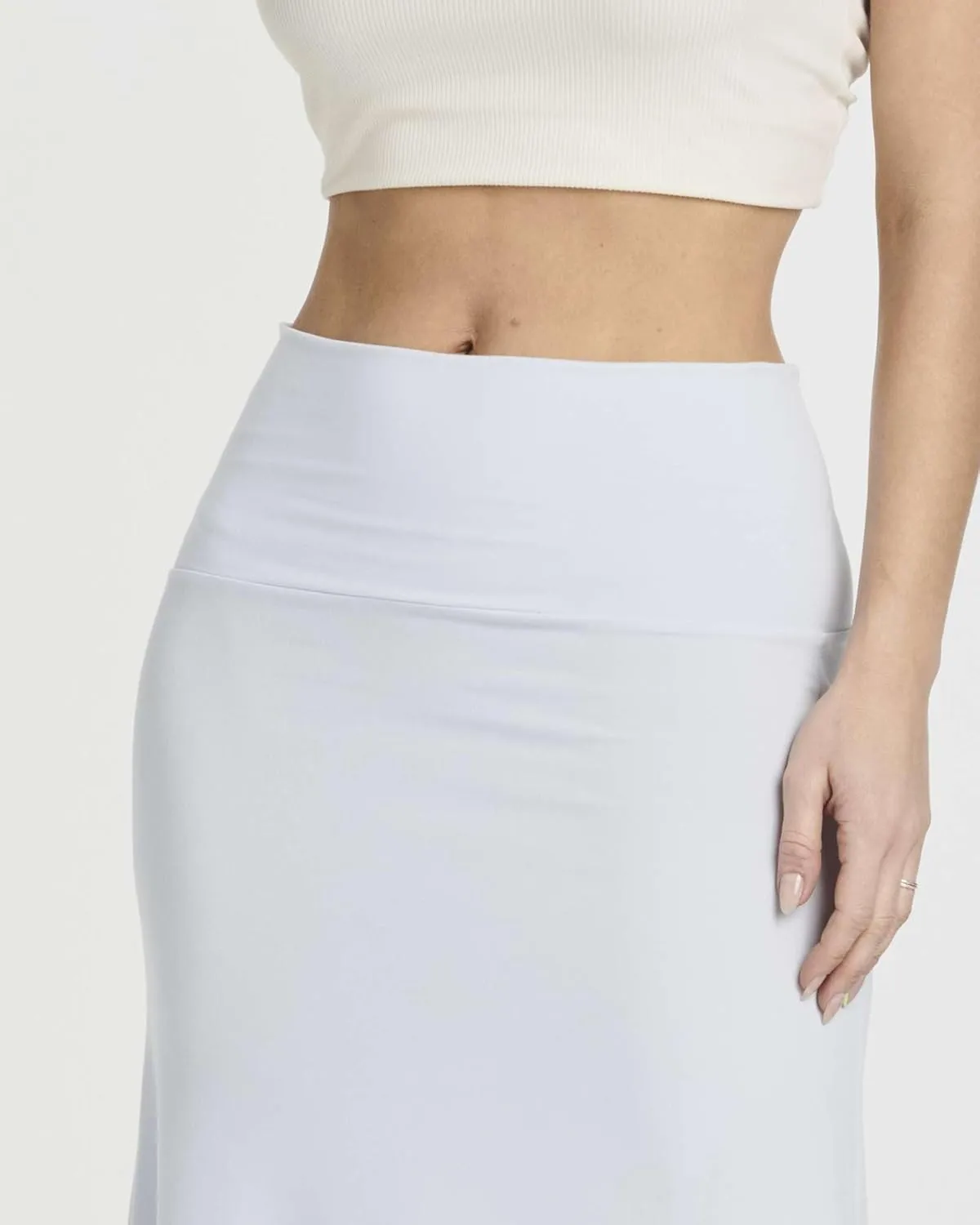 Real Essentials 3 Pack: Women's Ultra-Soft Flowy Maxi High Waisted Long Skirts (Available in Plus Size)
