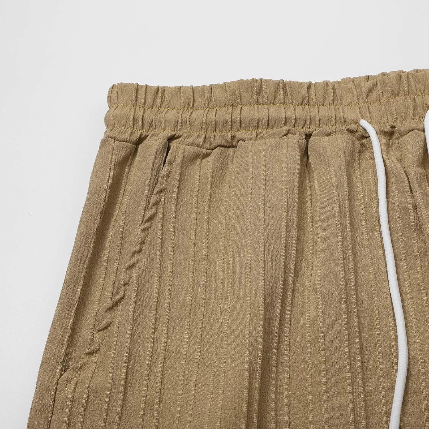 Shorts for Men Casual Summer Fashion Slim Five Minute Pants Beach Shorts Men's Cotton Blend Shorts Co Shorts Elastic
