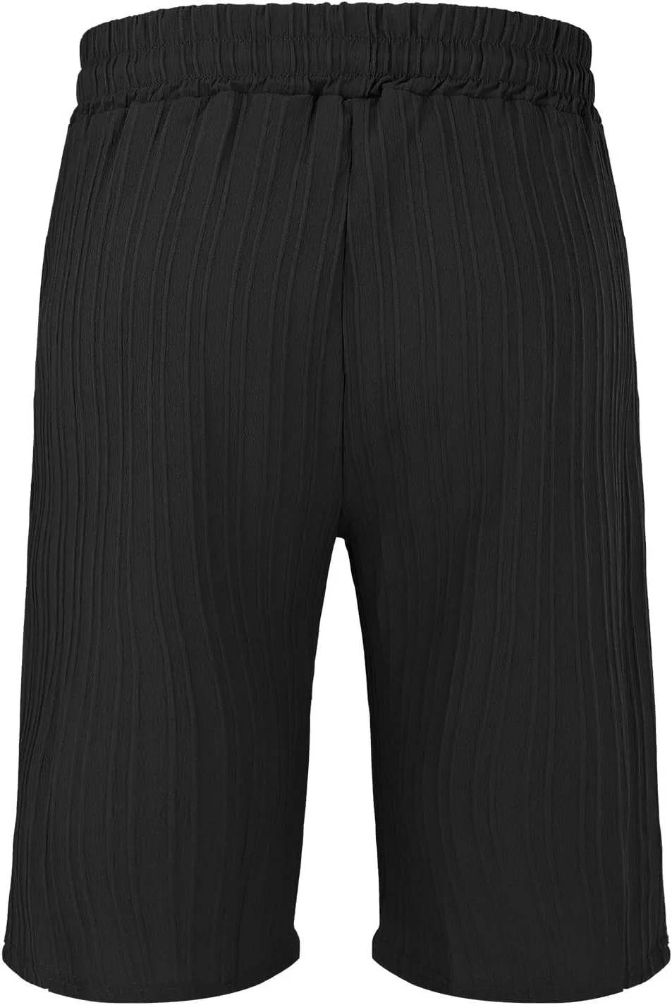 Shorts for Men Casual Summer Fashion Slim Five Minute Pants Beach Shorts Men's Cotton Blend Shorts Co Shorts Elastic