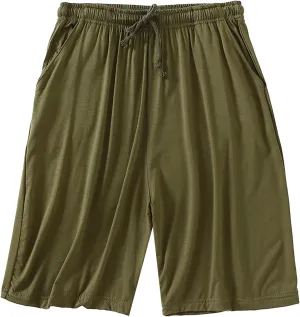 Shorts for Men Casual Summer Fashion Slim Five Minute Pants Beach Shorts Men's Cotton Blend Shorts Co Shorts Elastic