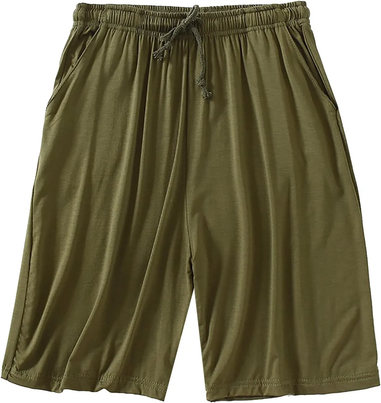 Shorts for Men Casual Summer Fashion Slim Five Minute Pants Beach Shorts Men's Cotton Blend Shorts Co Shorts Elastic